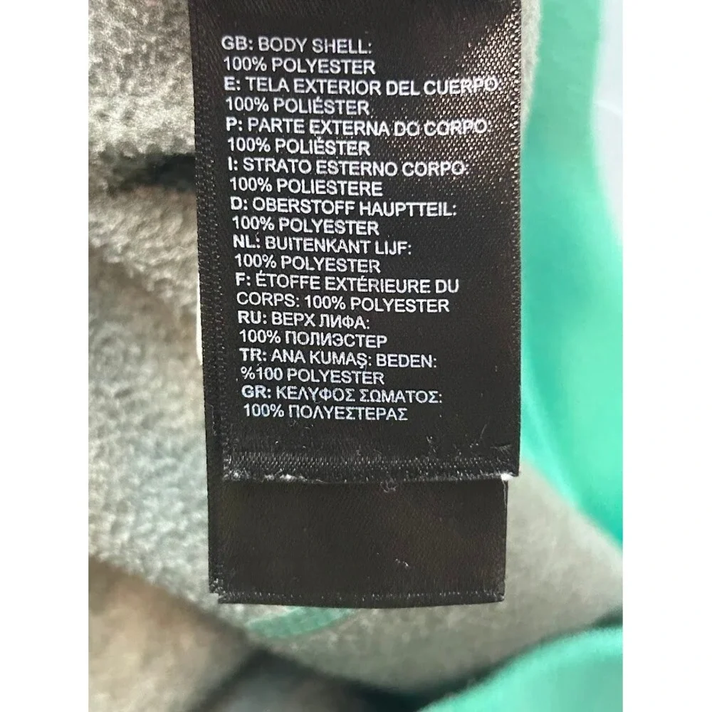 The North Face Girls XL (18) Lightweight zip‎ Jacket Green